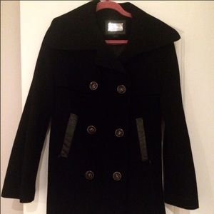 Mackage black coat size M